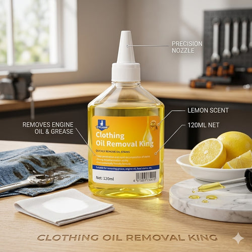 REMOVEDOR DE MANCHAS Y ACEITE PARA ROPA