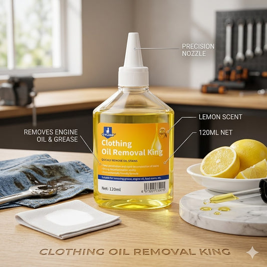 REMOVEDOR DE MANCHAS Y ACEITE PARA ROPA
