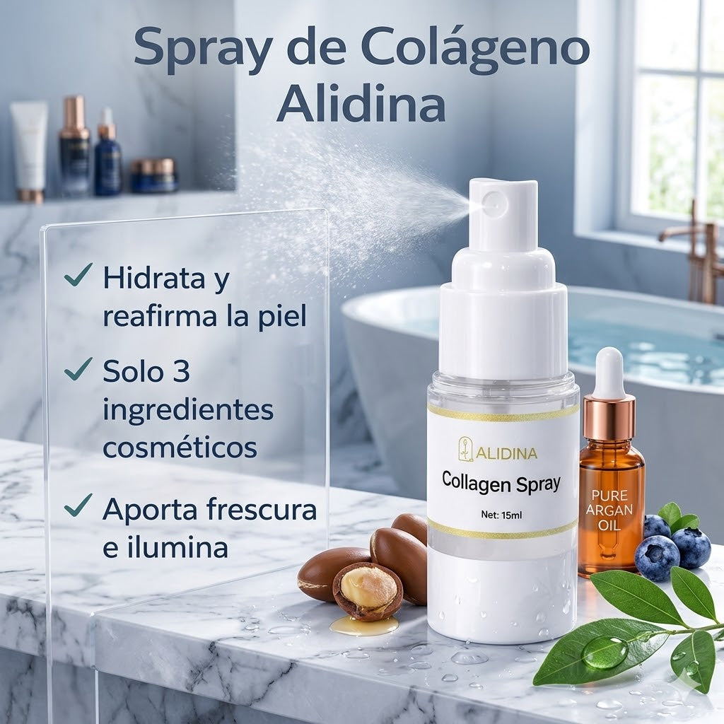 SPRAY DE COLÁGENO REAFIRMANTE ANTI ARRUGAS DE 15 ML
